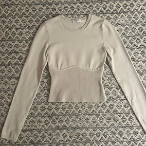Babaton Sculpt Knit Empire Longsleeve